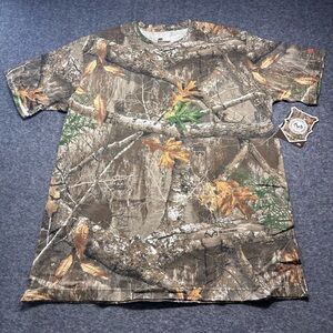 NWT Berne Realtree Camo Tee Viking Graphic Print Back